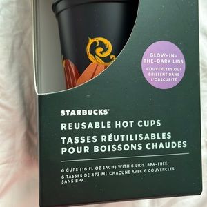 Halloween reusable Starbucks cups! NIB